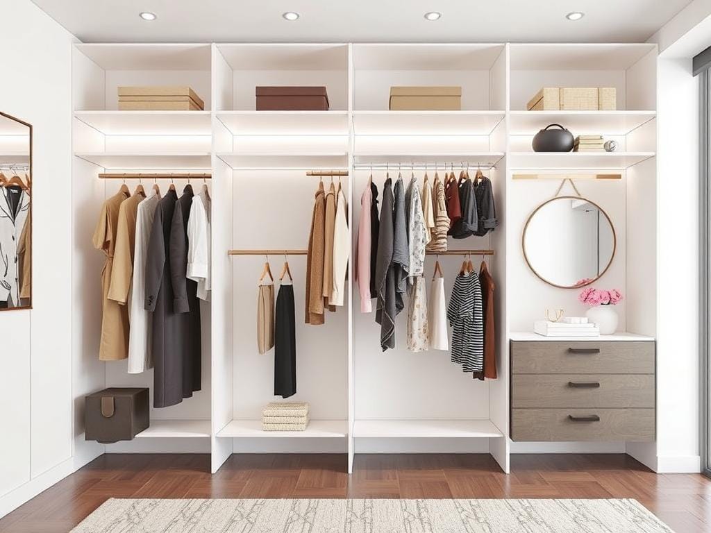 Эргономика в каждом сантиметре: как сделать гардеробную удобной и эффективной Модный тренд гардеробных