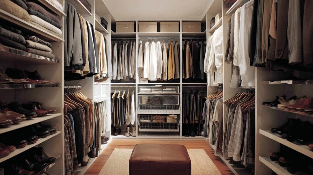 Новые идеи дизайна гардеробной для маленькой квартиры