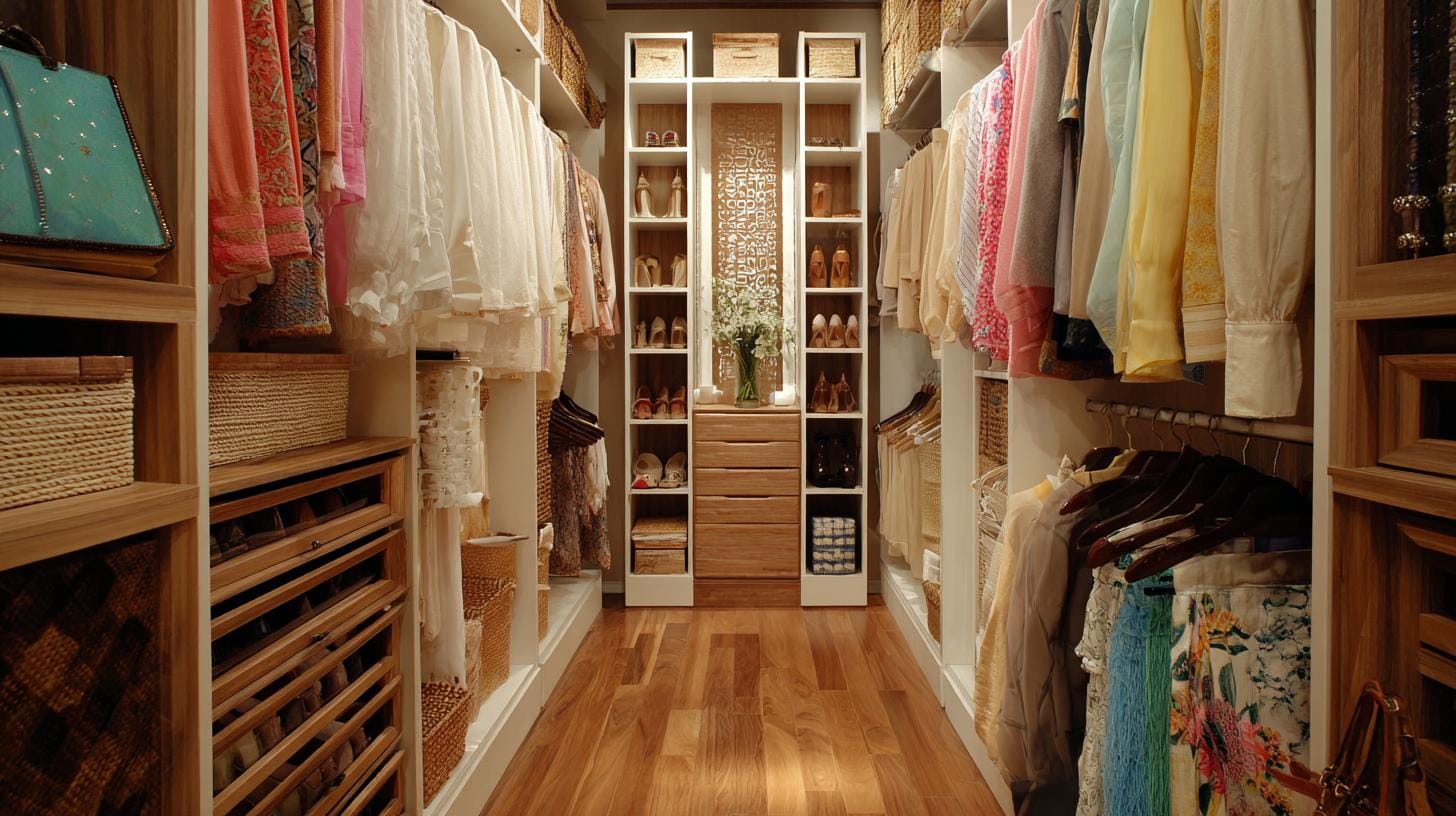 Как сделать гардеробную в маленькой квартире: идеи, которые работают