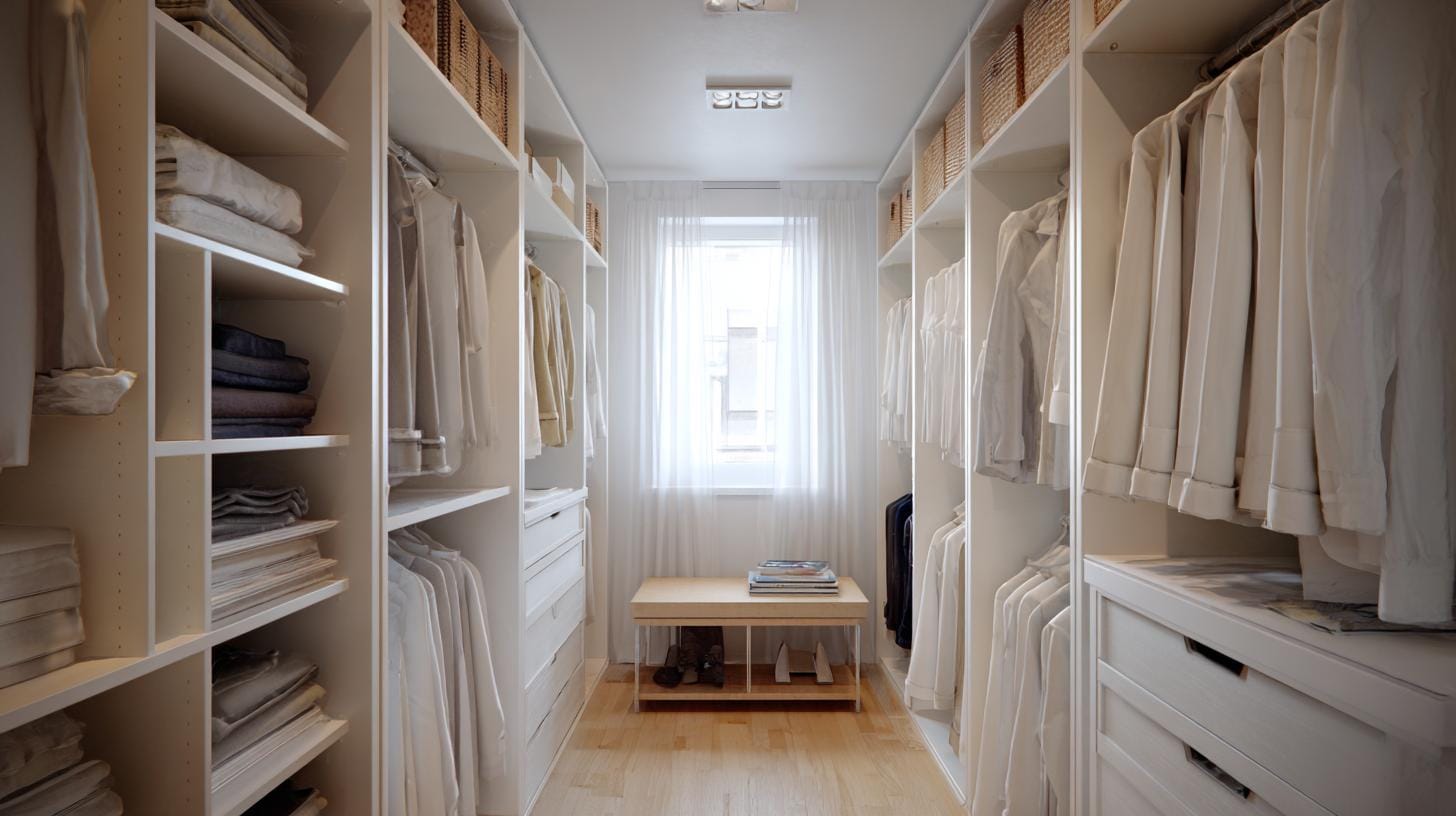 Как сделать гардеробную в маленькой квартире: идеи, которые работают