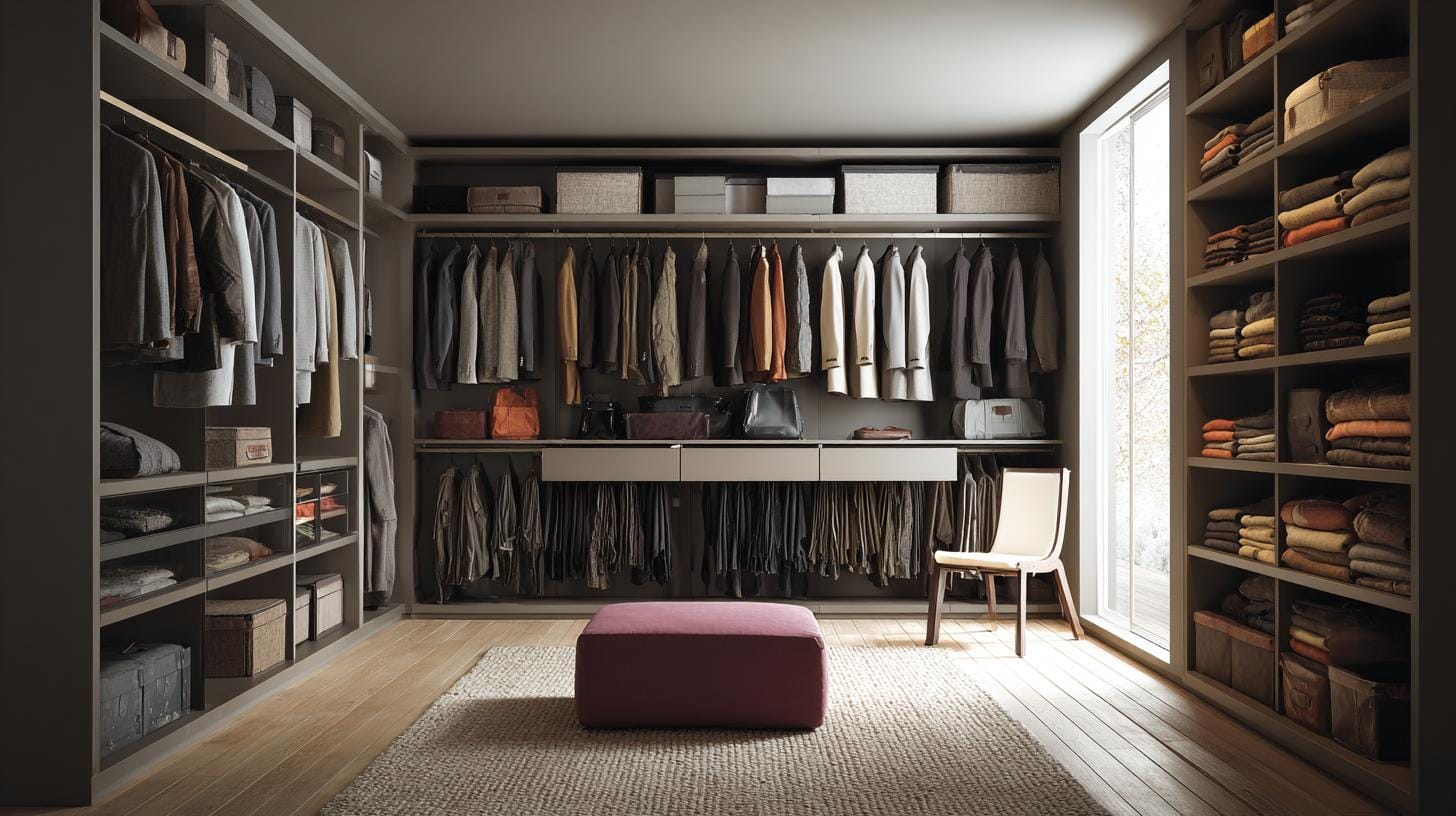 Как сделать правильный выбор: гардеробная или шкаф? гардеробная или шкаф