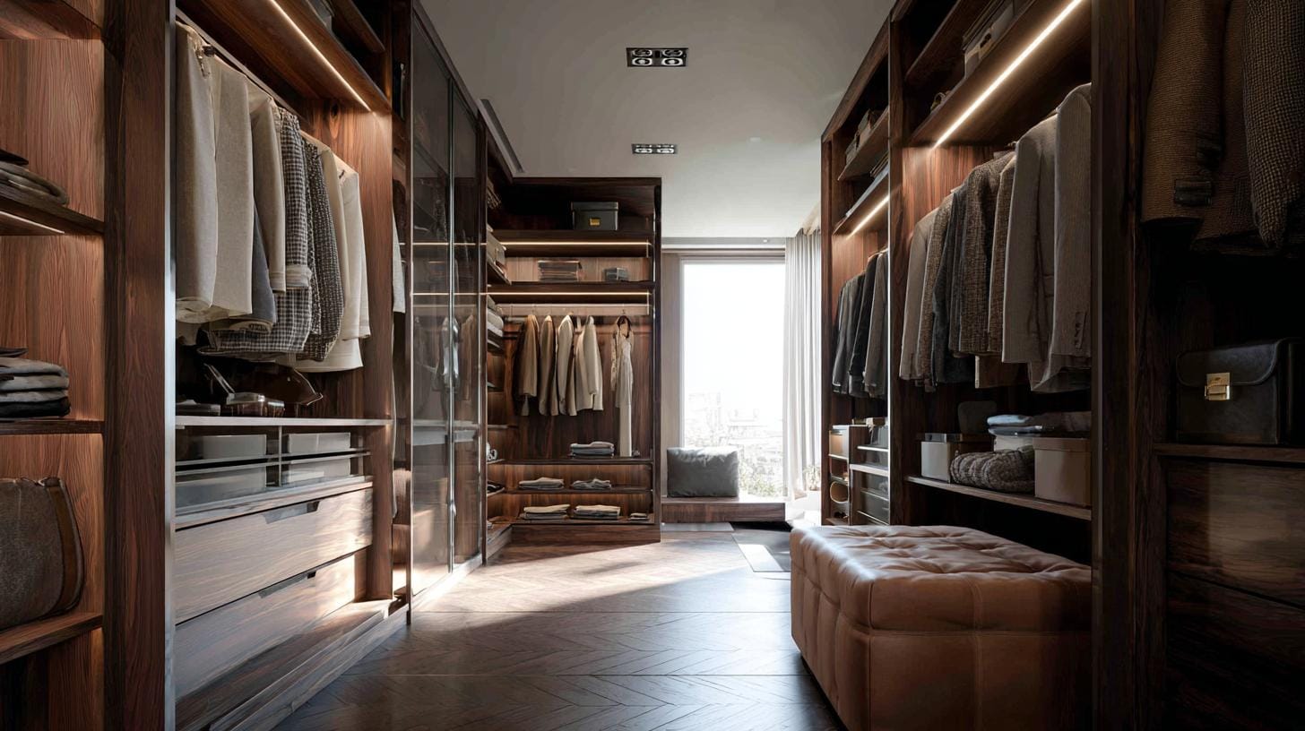 Гардеробная как элемент дизайна: как вписать стиль и максимум полезности