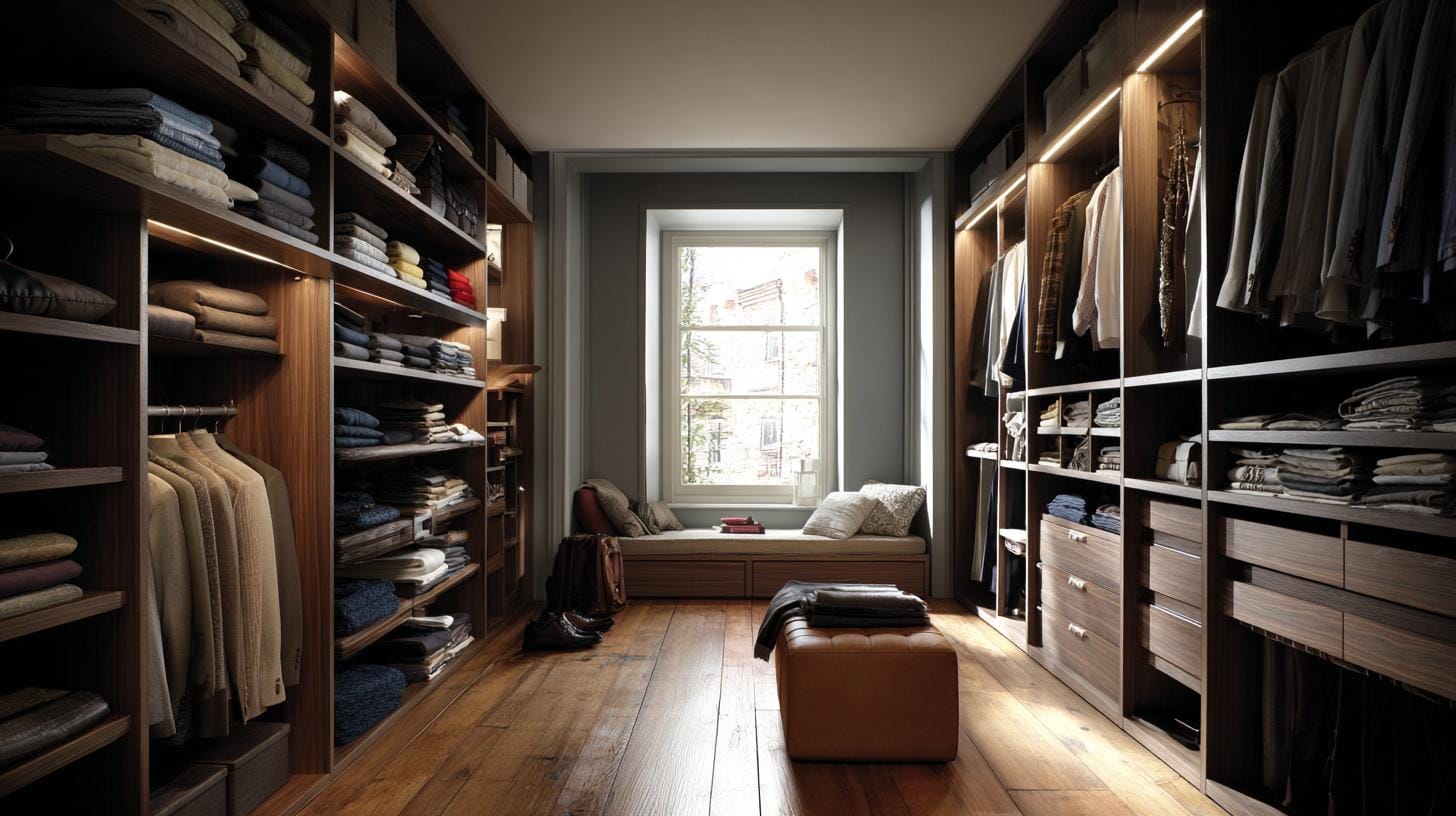 Гардеробная как элемент дизайна: как вписать стиль и максимум полезности