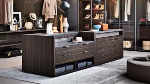 планировка гардеробной