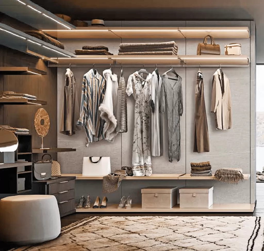 Гардеробная комната заказ
гардеробная система