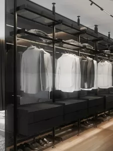 стильная гардеробная