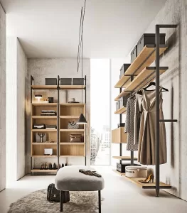 беспорядок гардеробной