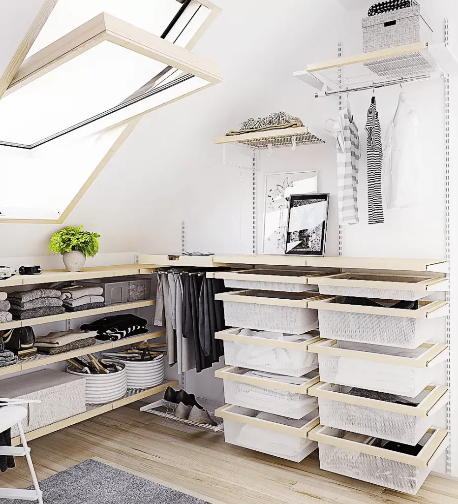 гардеробная мансарда,гардеробная мансарда, мансардный гардероб, дизайн гардеробной в мансарде, организация гардеробной мансарды, мебель для гардеробной мансарды, хранение вещей мансарда, интерьер гардеробной мансарды, планировка гардеробной в мансарде, мансардные шкафы, уютная гардеробная под крышей