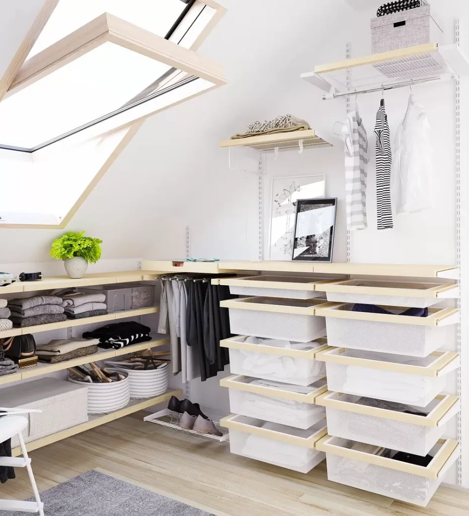 Сетка для гардеробной