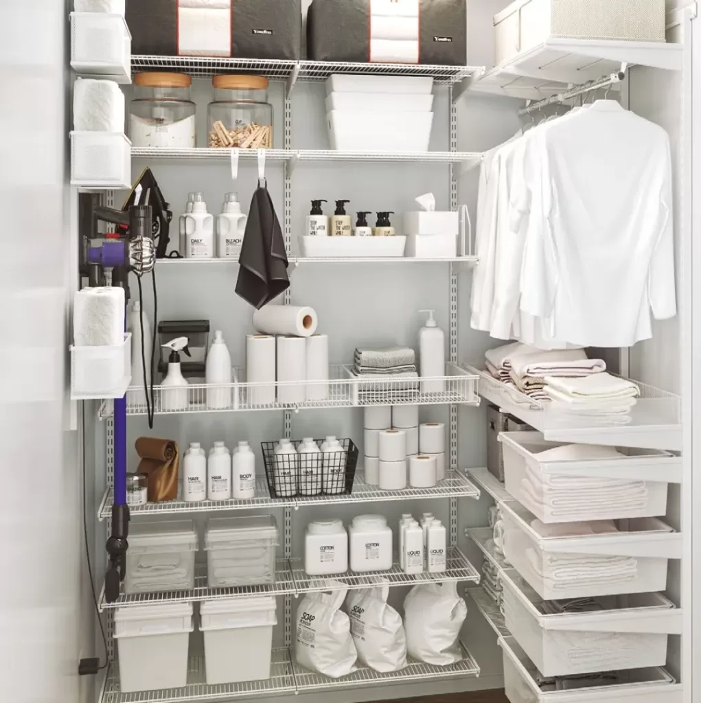 Сетчатая система для гардеробной