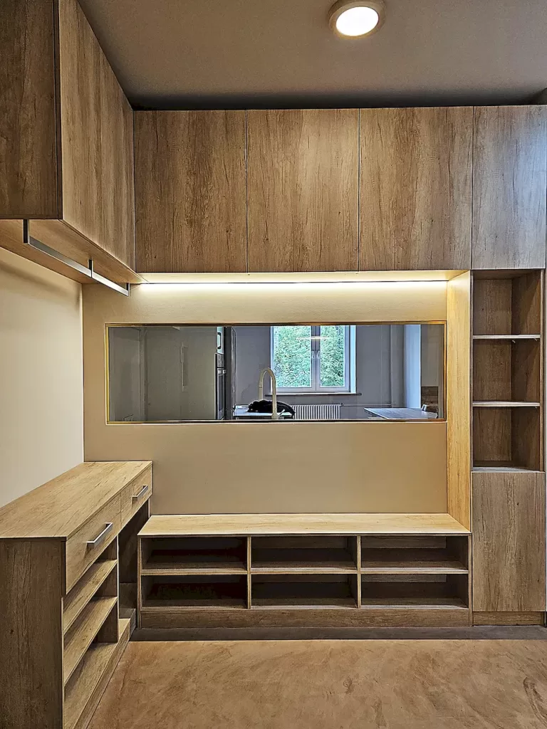 гардеробная комната на заказ по индивидуальным размерам