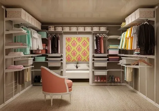 сетчатые гардеробные системы