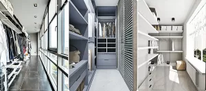 гардеробная на балконе