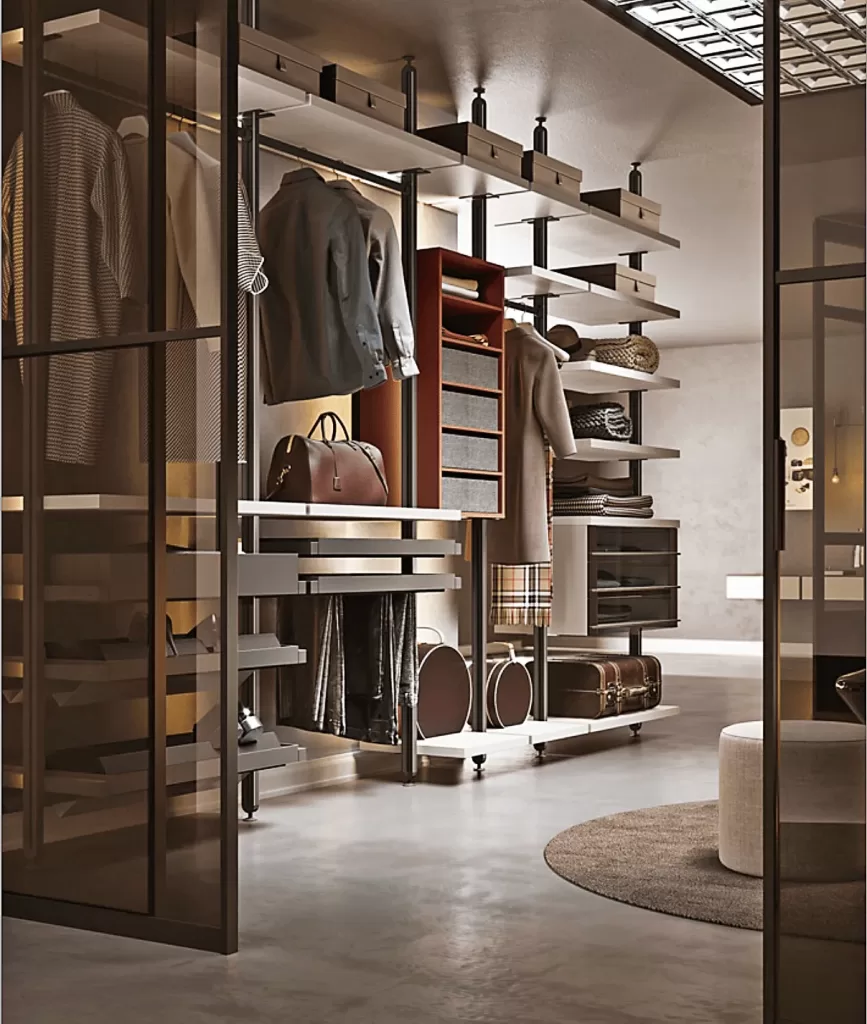 Система для гардеробных комнат, гардеробная вип купить в москве, Гардеробные Loft гардеробные системы под заказ