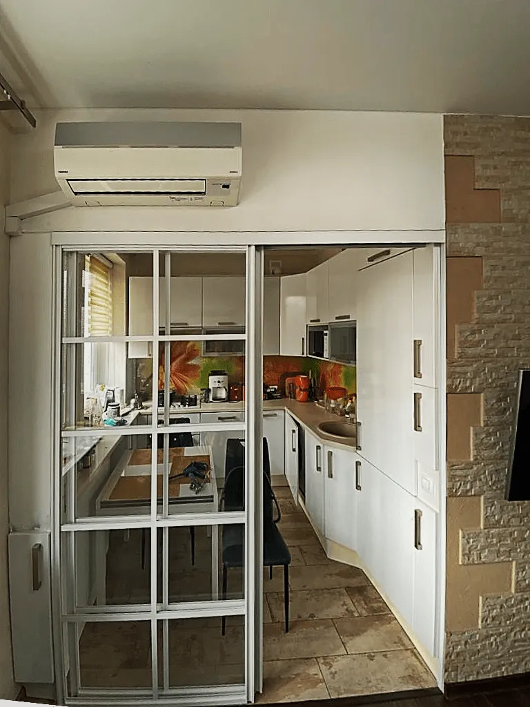 откатные двери без направляющих