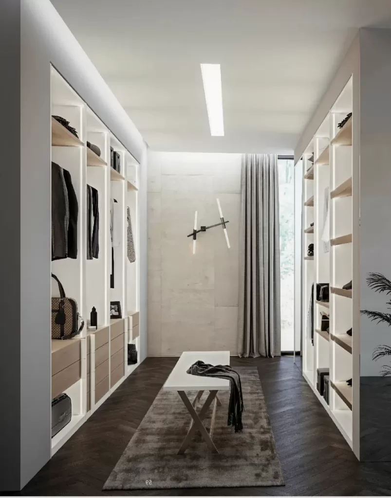 Как спланировать гардеробную комнату