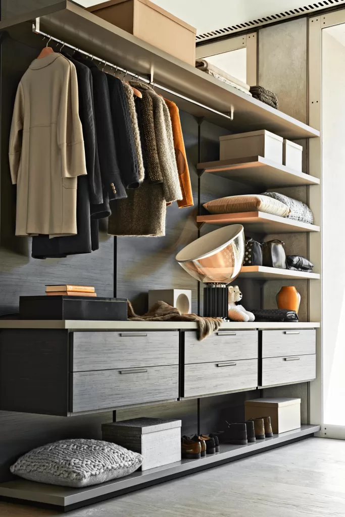 гардеробные, Гардеробная комната план гардеробная