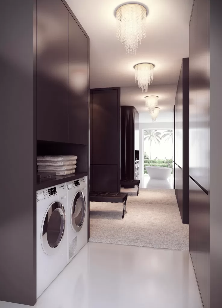 Постирочная и гардеробная вместе