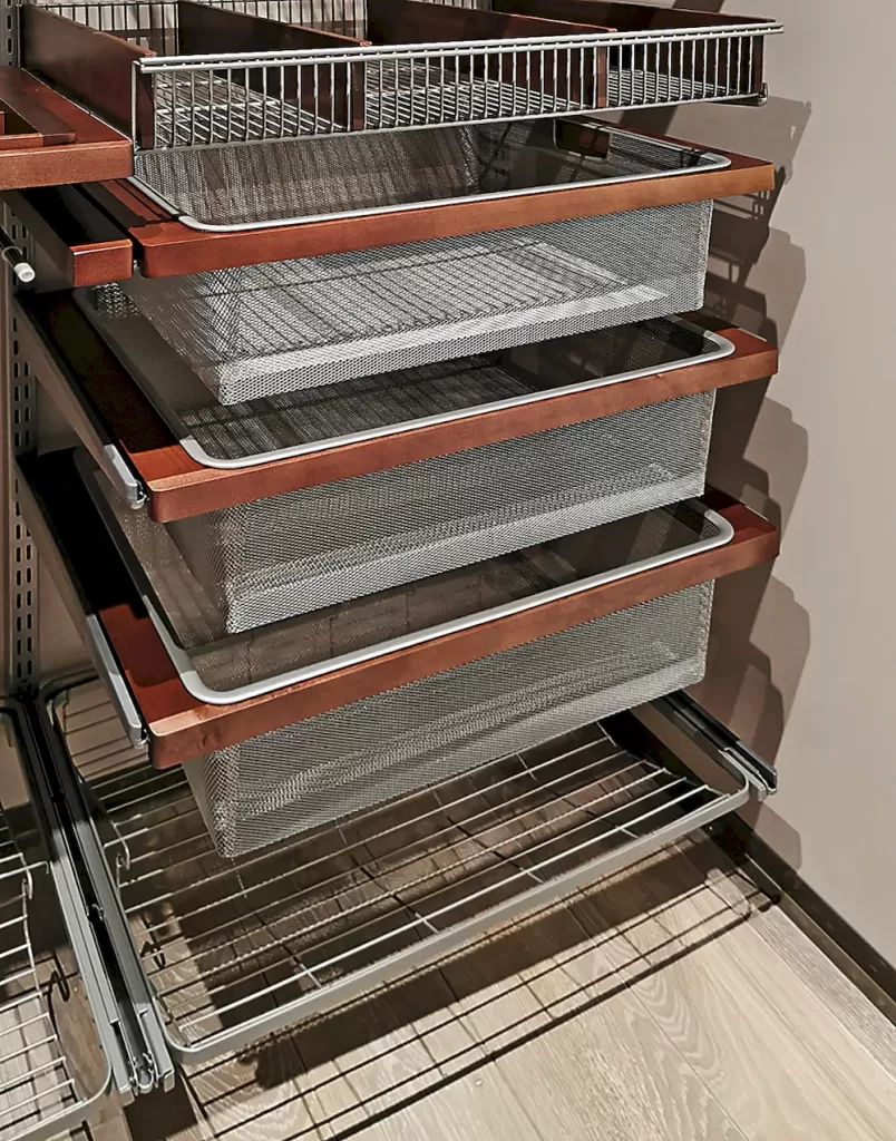 гардеробная выполненные работы