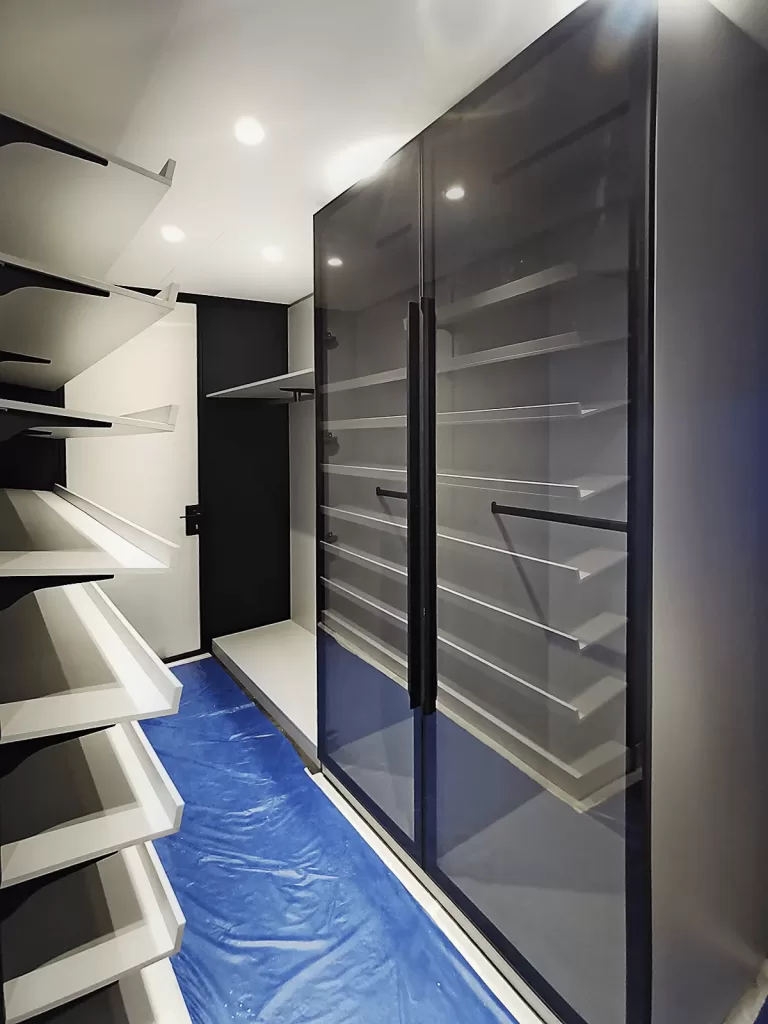 Заказать гардеробную в москве от производителя, гардеробная Элис