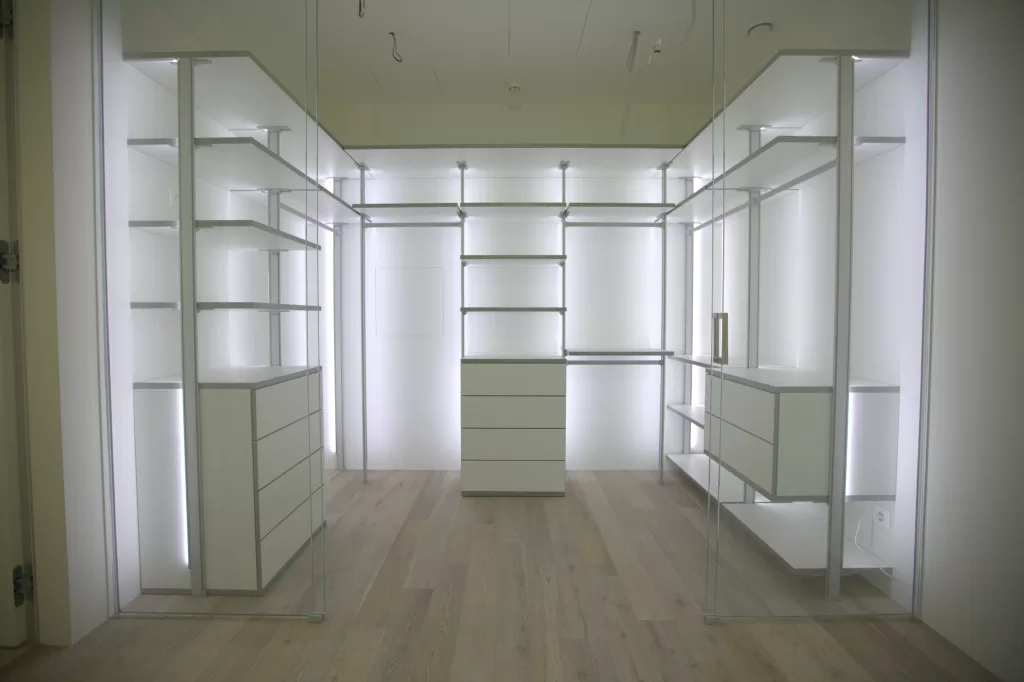 слим гардеробная система, Гардеробная система СЛИМ