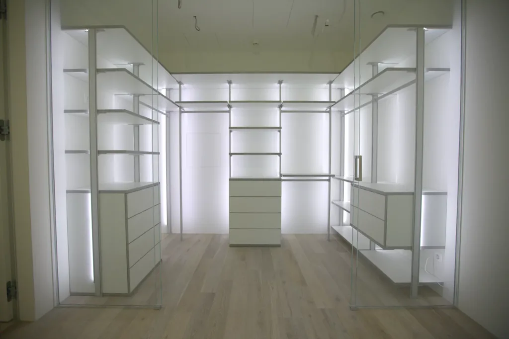 слим гардеробная система, Гардеробная система СЛИМ