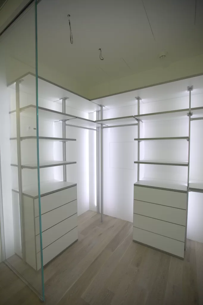 слим гардеробная система прихожая, Гардеробная система СЛИМ