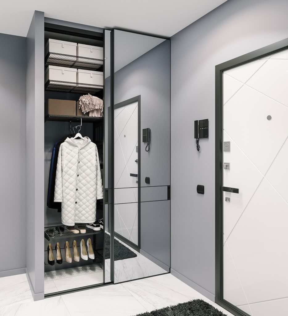 Гардеробная или прихожая, прихожая