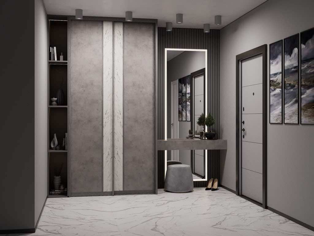 Гардеробная или прихожая, Шкаф-купе в прихожую