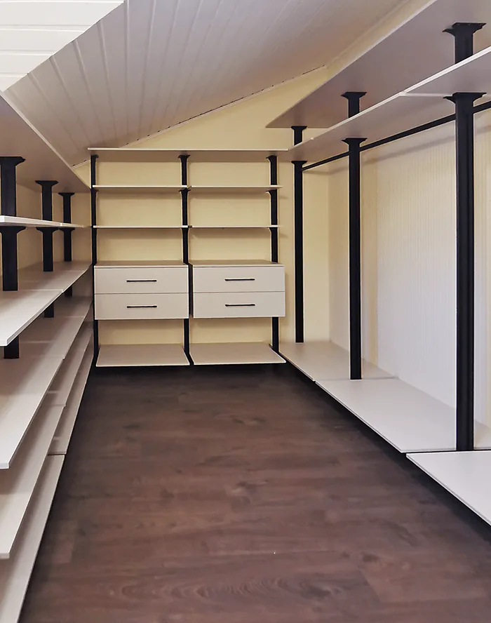 Мансардная Гардеробная система Витра