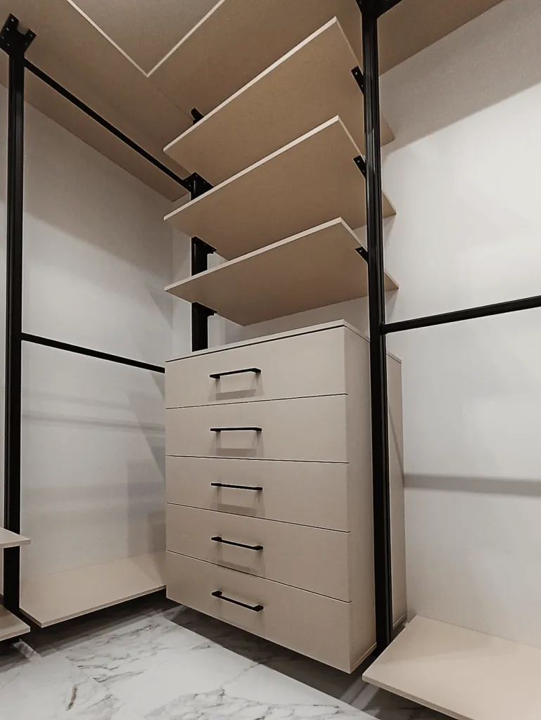 гардеробная система Vitra Black 4