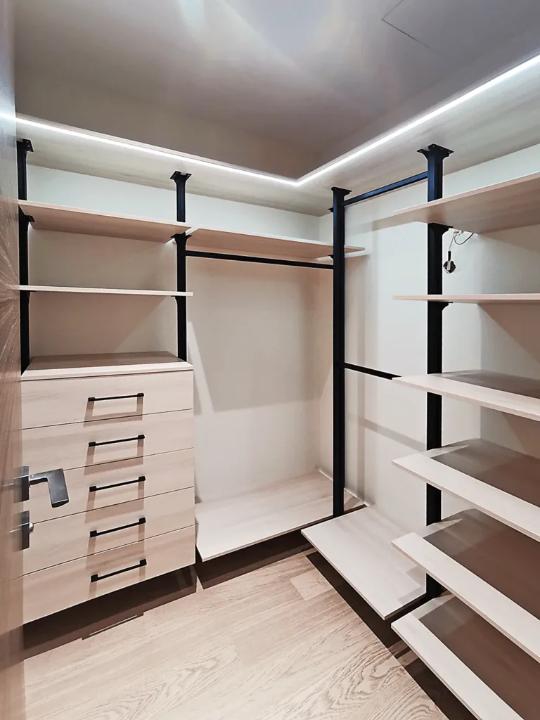 гардеробная система хранения Vitra Black 4