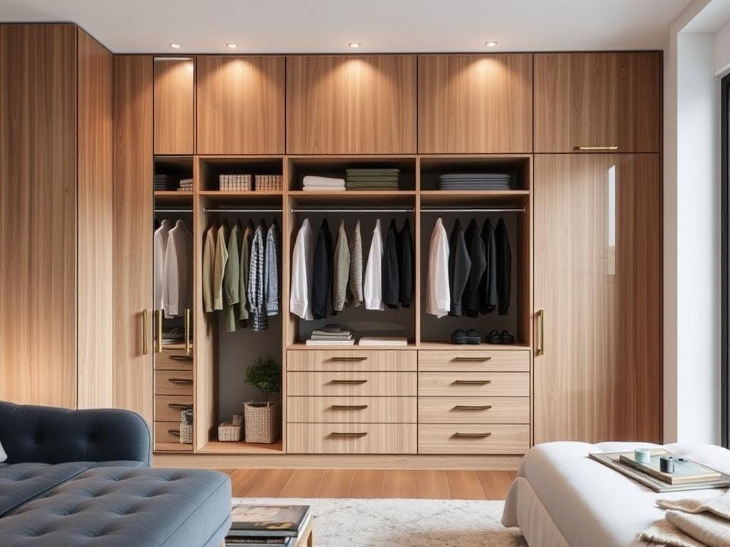 Ключевые особенности заказа гардеробной системы