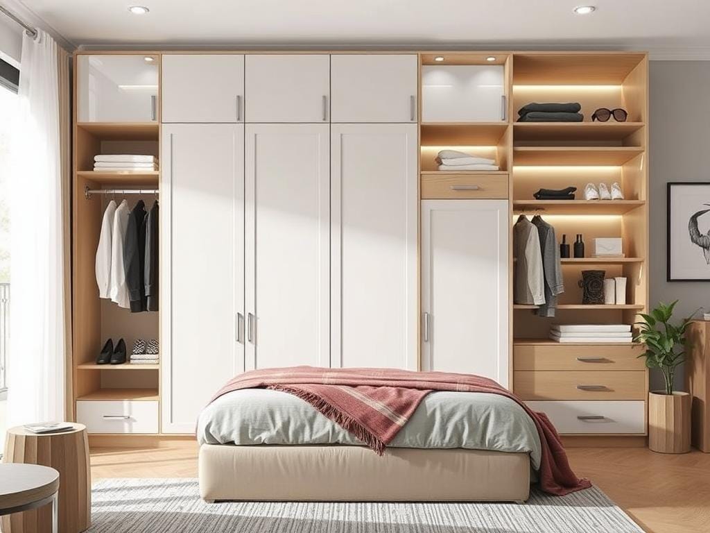 Типы гардеробных систем: разбор по функциям и стилям