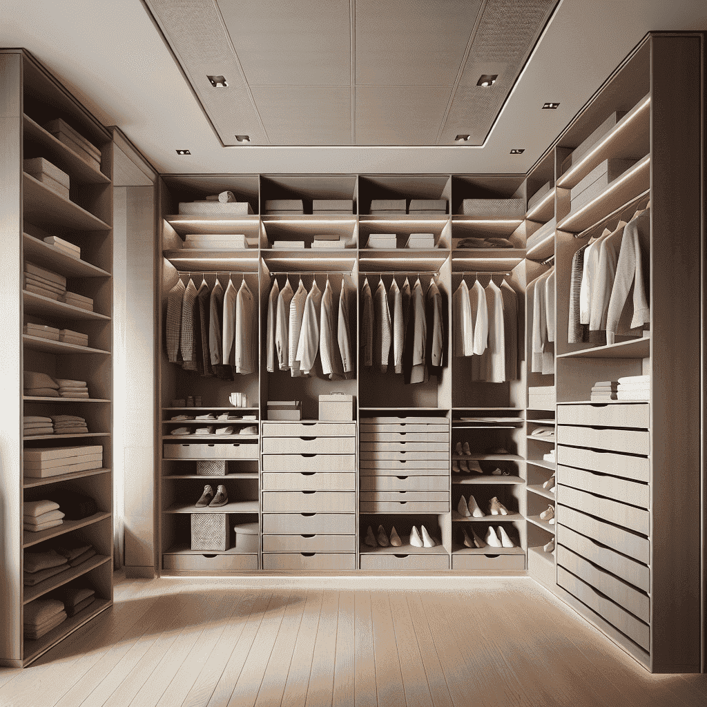 Идеальная гардеробная система на заказ в Москве: максимальный комфорт и функциональность!