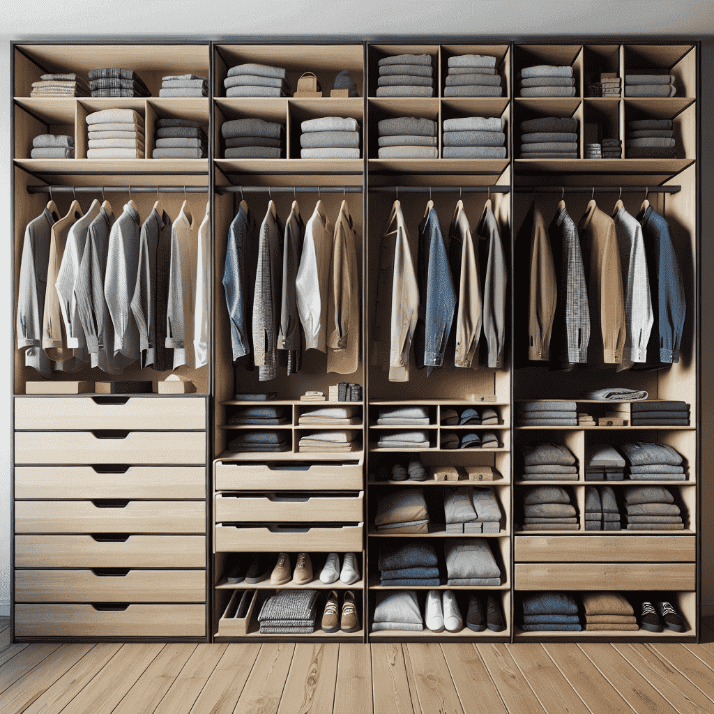 революционная гардеробная система максимальный комфорт и организация