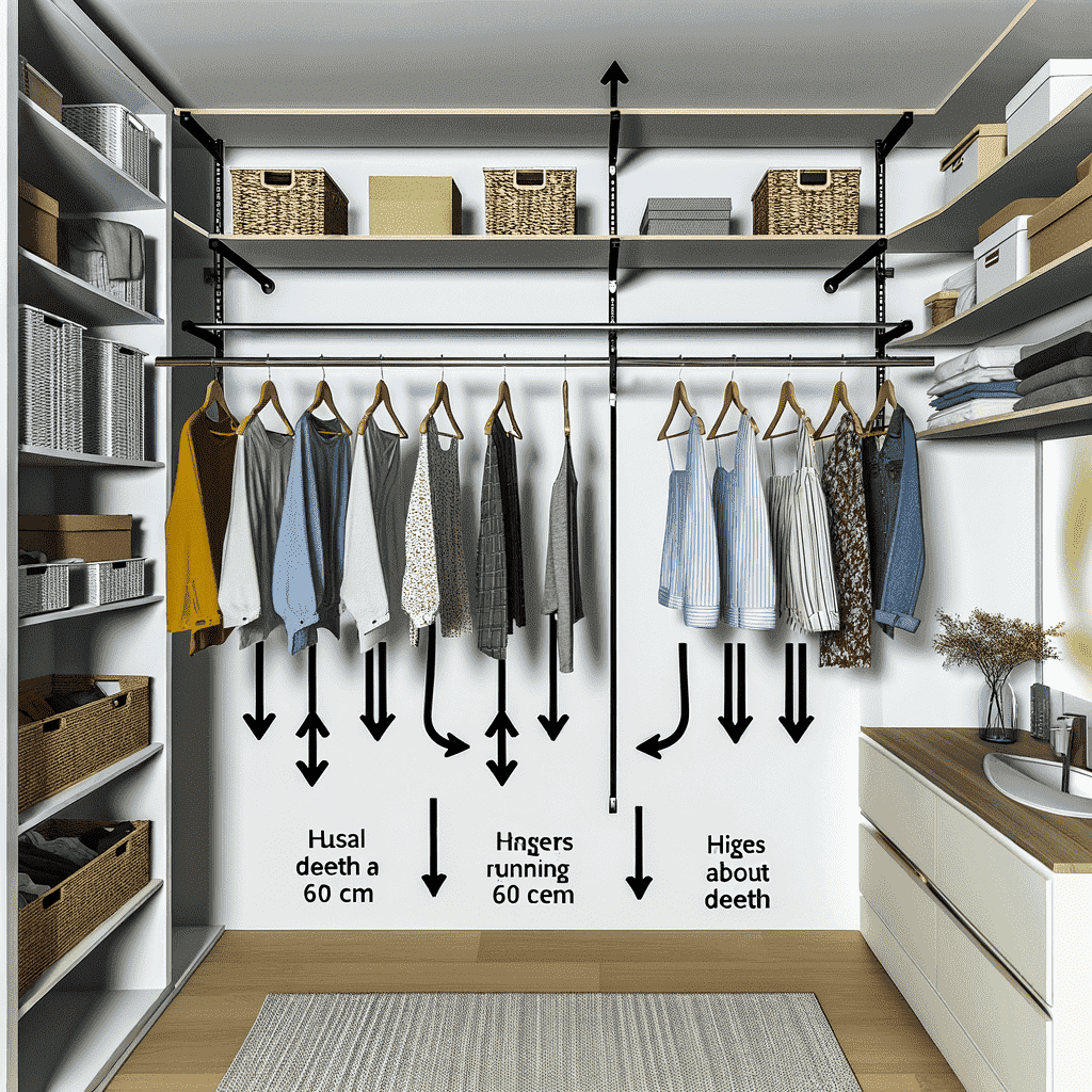 Умные способы уменьшить глубину шкафа в гардеробной: максимизируйте пространство и сэкономьте место!