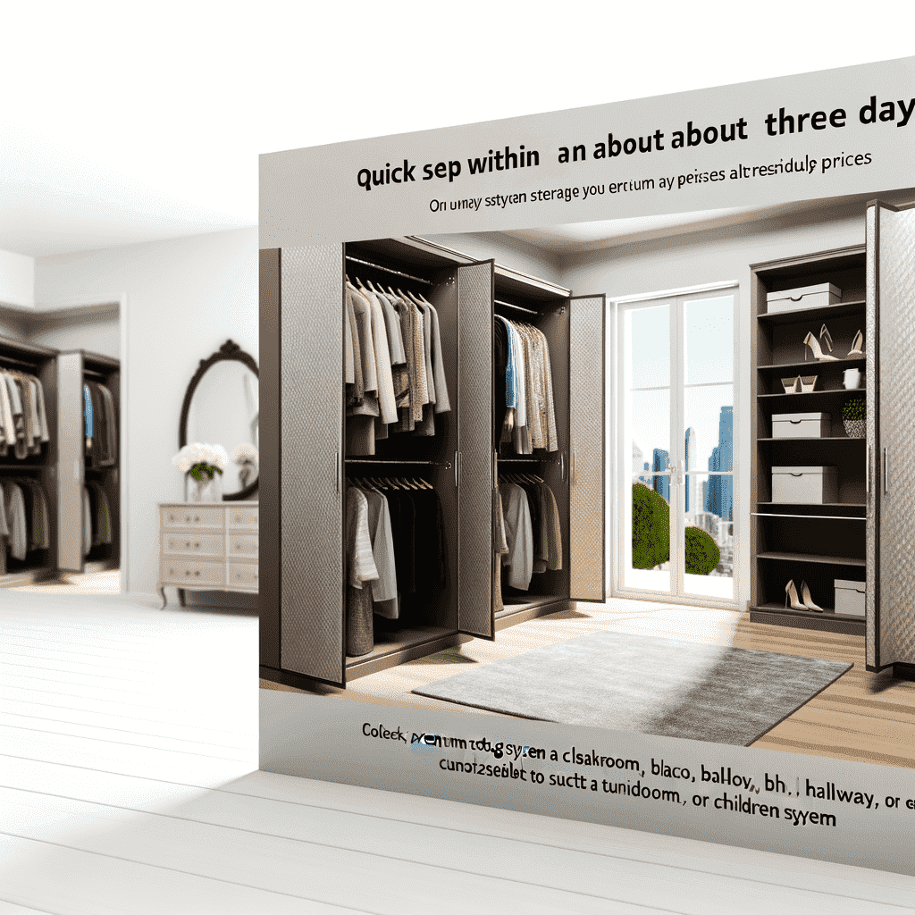 Идеальная гардеробная: премиальное качество и эффективное использование пространства