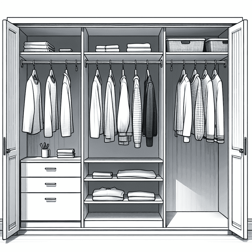 высота вешалок