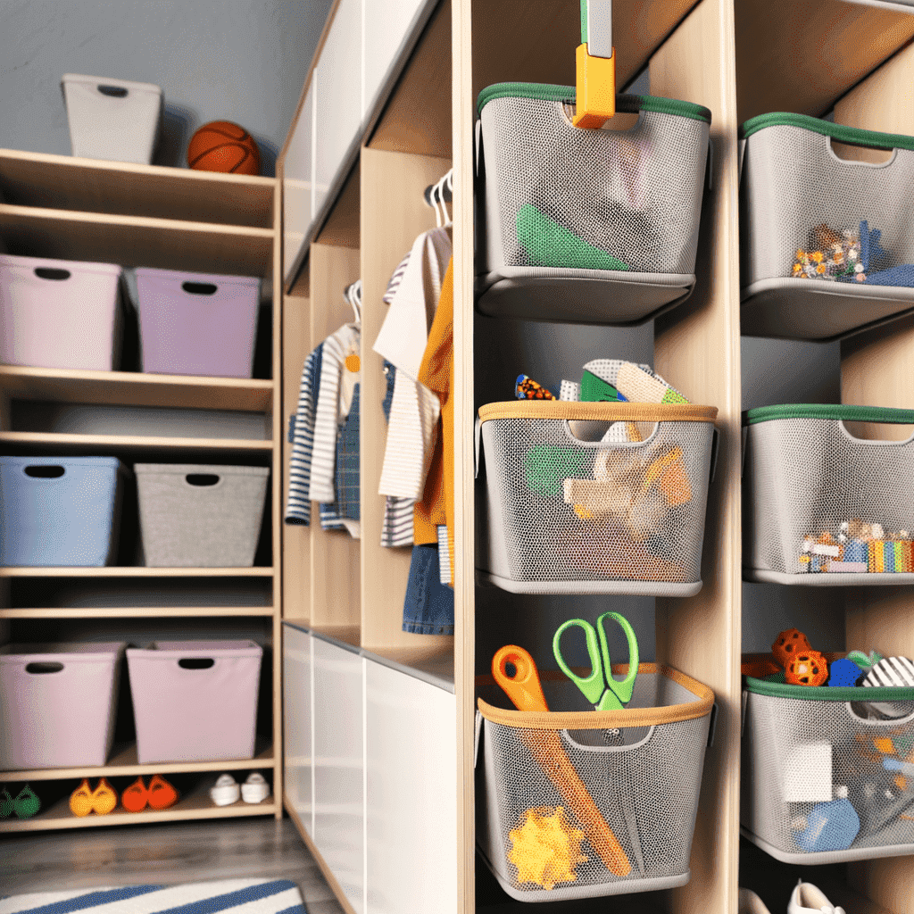 Детская гардеробная. Умная система хранения для детской гардеробной: советы для организации и легкого поиска вещей