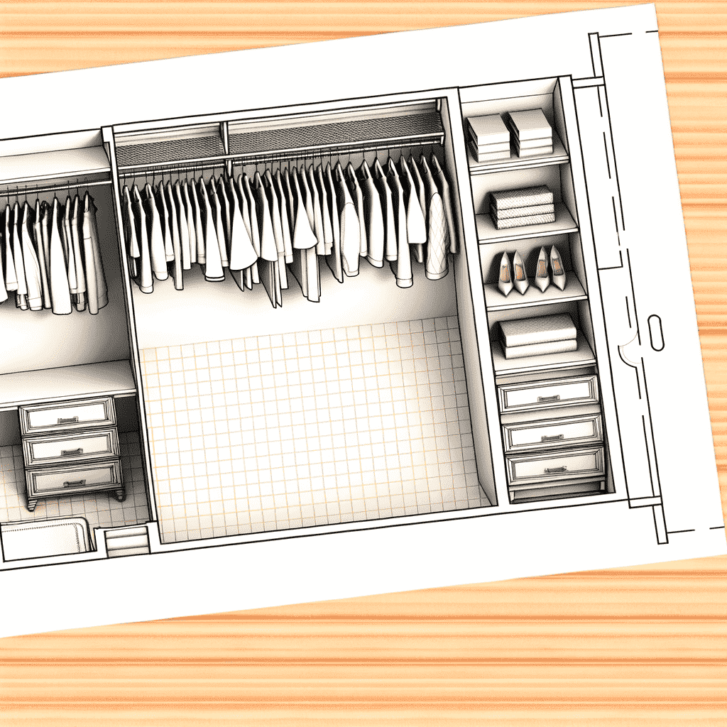 Идеальная планировка гардеробной: секреты порядка и комфорта