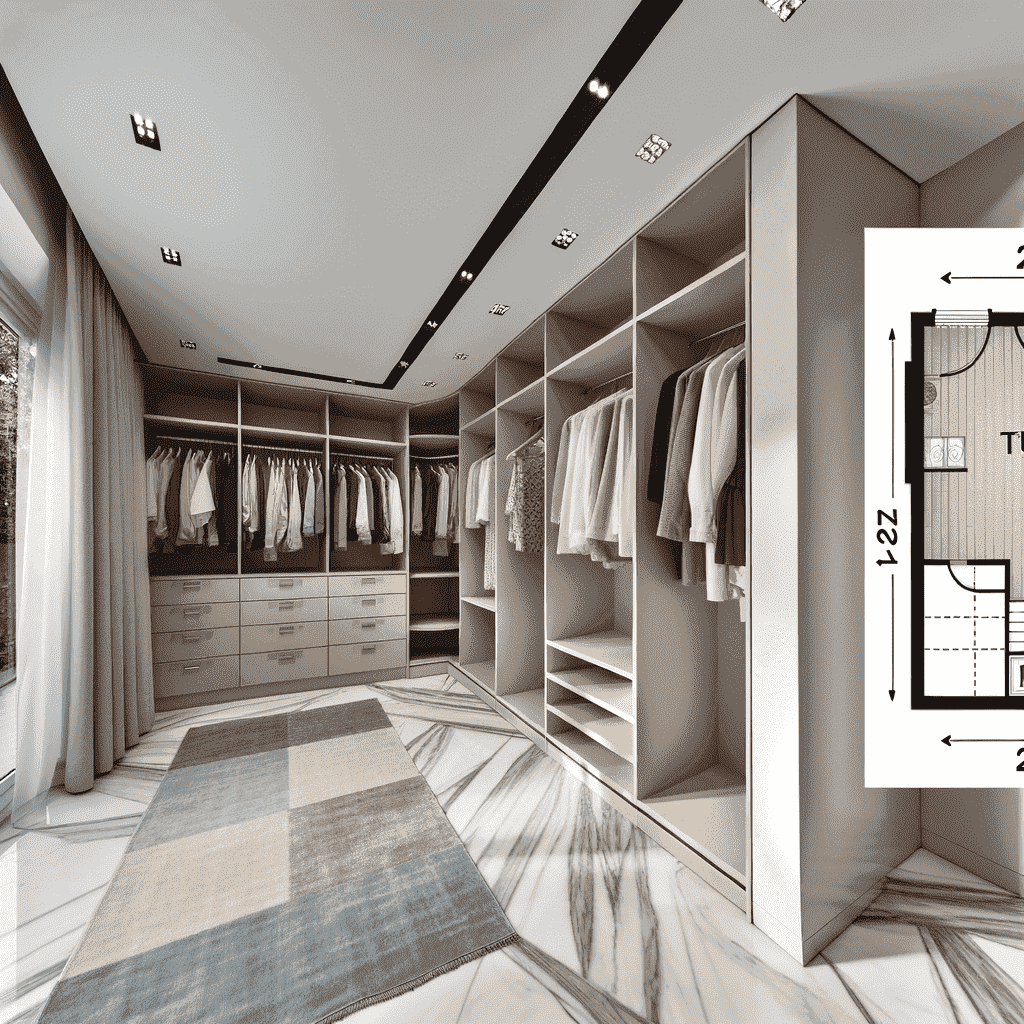 Гардеробная вместо шкафа