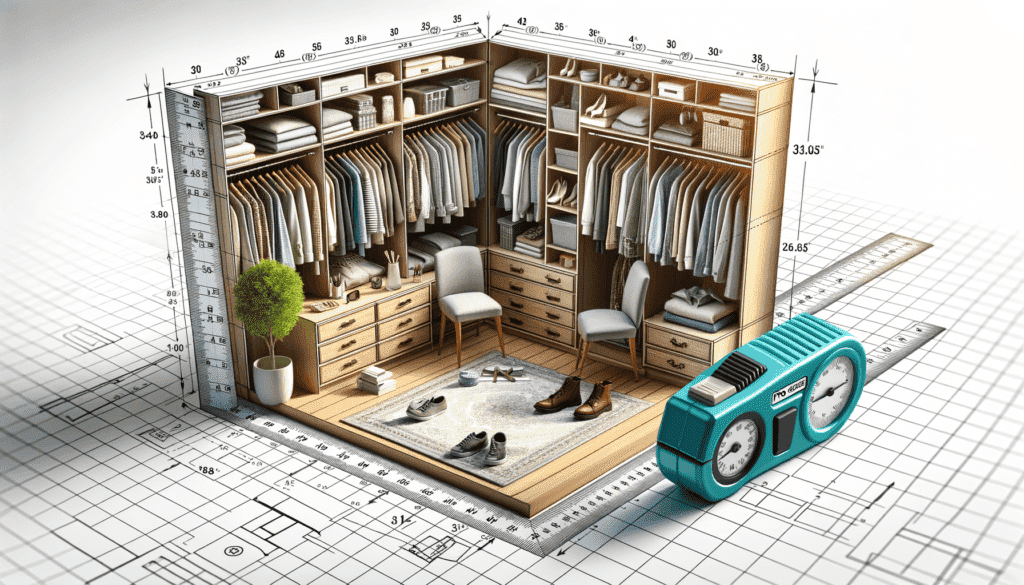 замер гардеробной комнаты