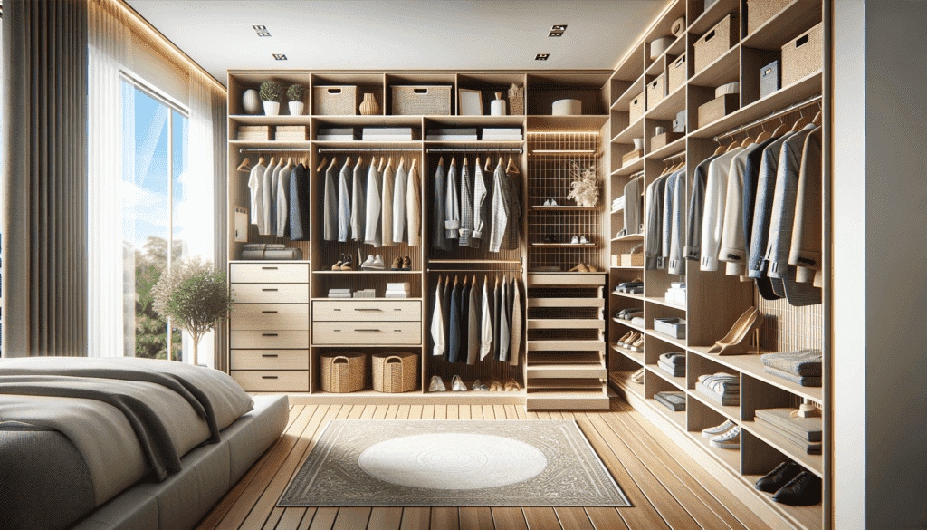 Гардеробные на заказ по индивидуальным размерам