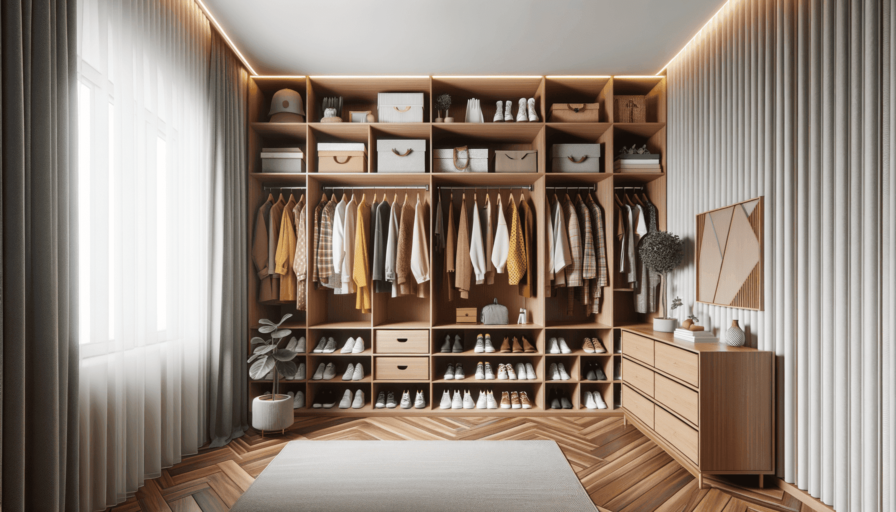 Гардеробная система на заказ