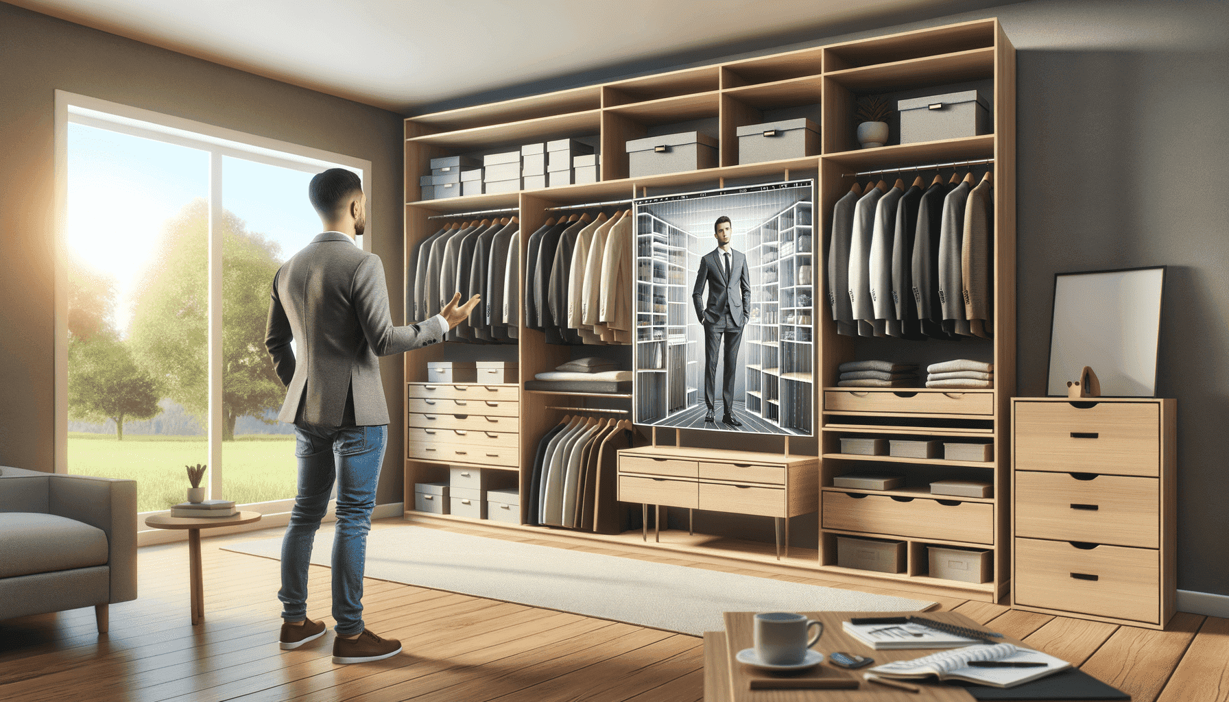 Гардеробная система на заказ