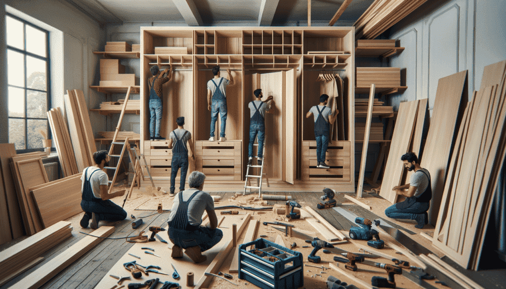 Заказать гардеробную систему в Москве