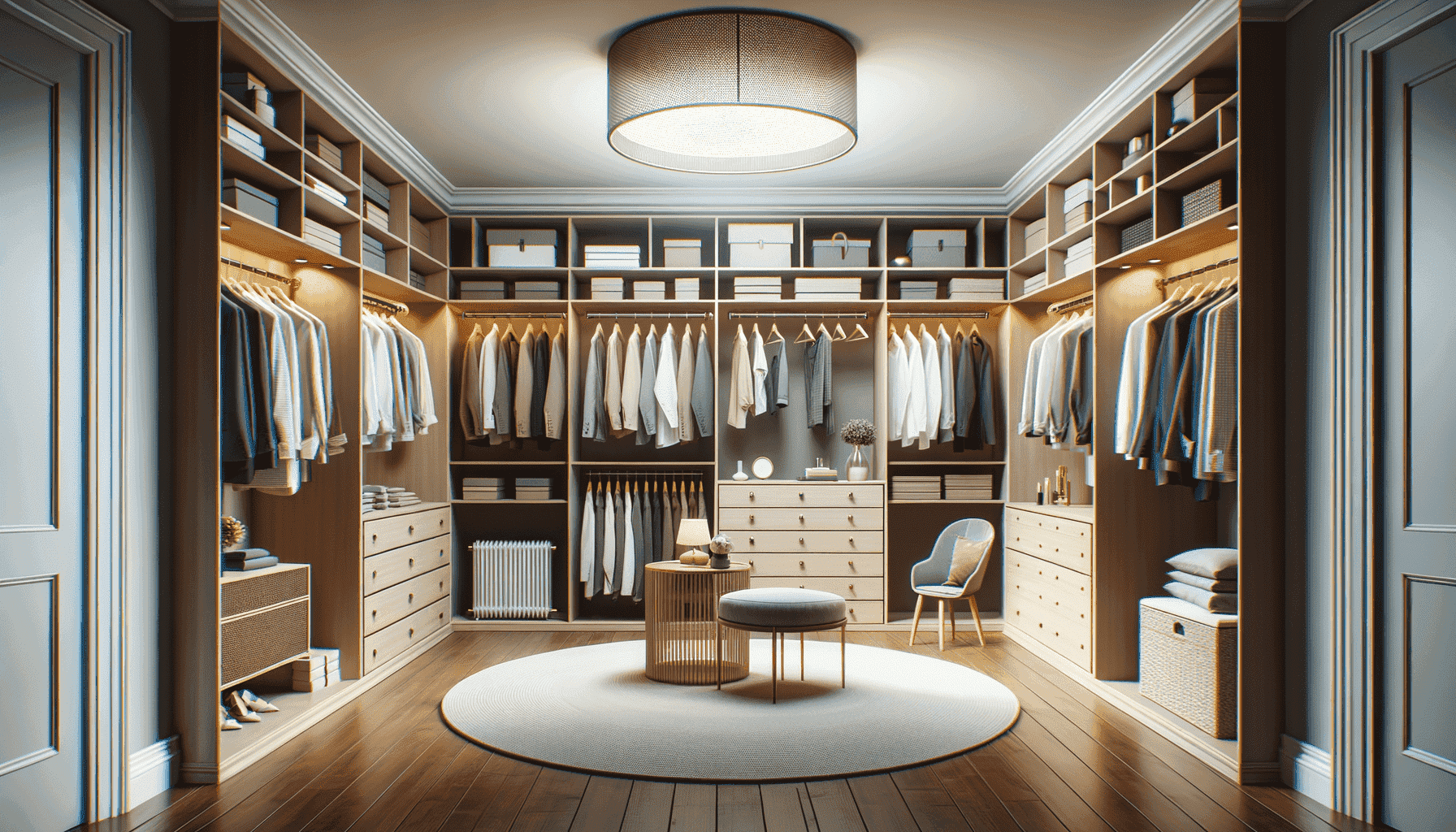 Как сделать гардеробную