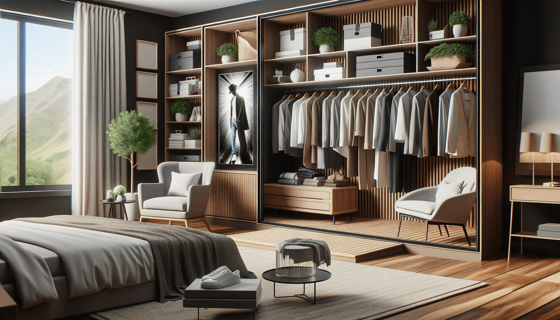 гардеробные системы по индивидуальным размерам