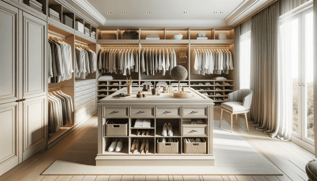 Изготовление гардеробных комнат на заказ